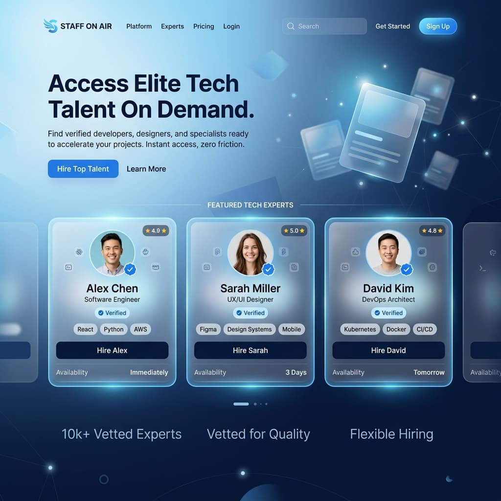 AI Talent Marketplace — SaaS · Marketplace